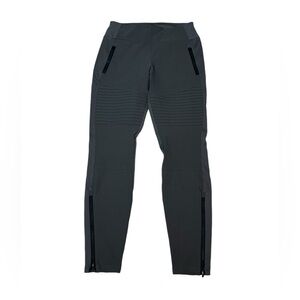 Athleta Headlands Hybrid Moto Tights Active Stretch City Pants Size 12 Tall